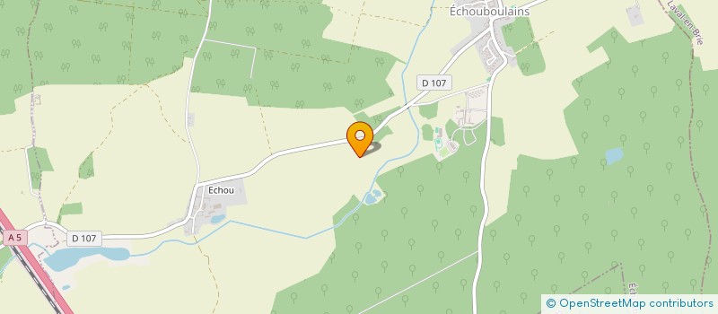 localisation de l'entreprise SCI MACHIN  ECHOUBOULAINS