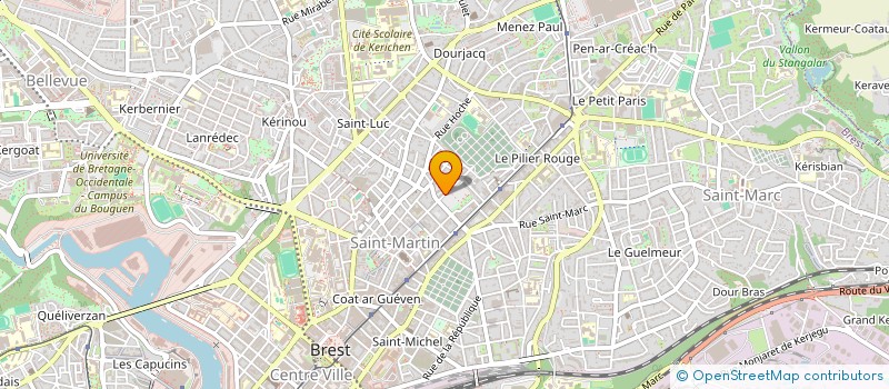 localisation de l'entreprise SCI MACHL'AN  BREST