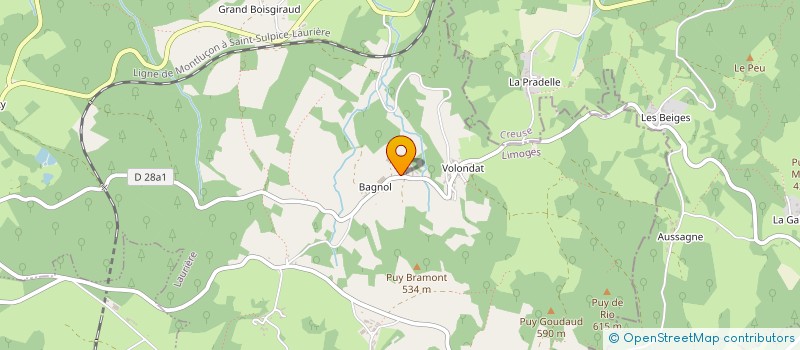 localisation de l'entreprise SCI MACHLE à LAURIERE