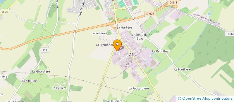 localisation de l'entreprise SCI MACHLOLIGA à L'AIGLE