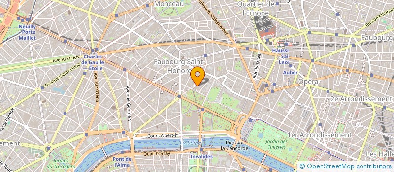 localisation de l'entreprise SCI MACIA à PARIS