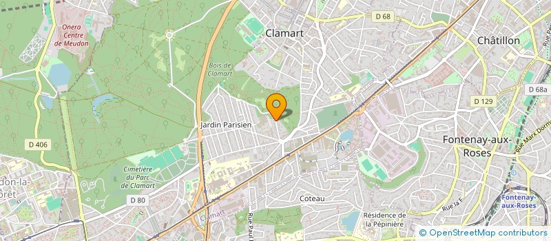 localisation de l'entreprise SCI MACINI LA COUR DU BOIS à CLAMART