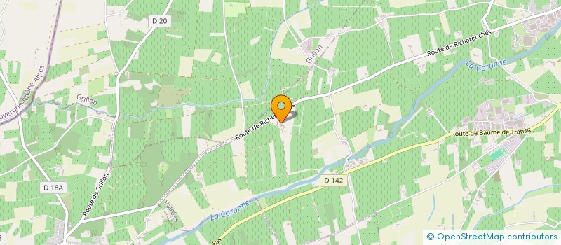 localisation de l'entreprise SCI MACIRENE à VALREAS