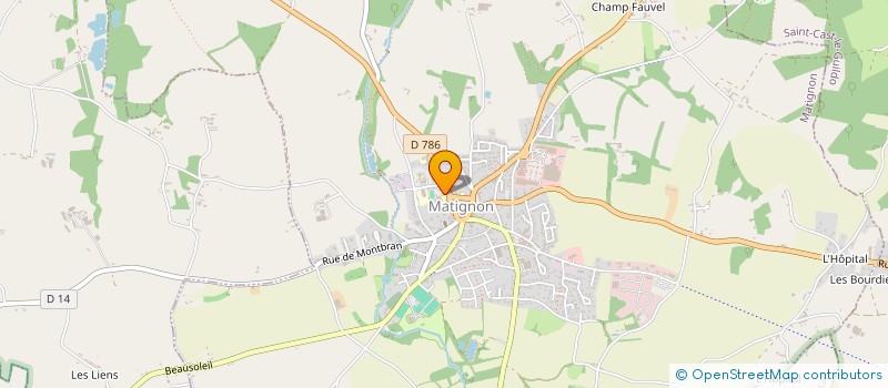 localisation de l'entreprise SCI MACKAY REYNS  MATIGNON