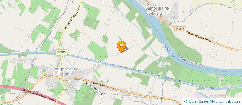 localisation de l'entreprise SCI MACKY à SERIGNAC-SUR-GARONNE