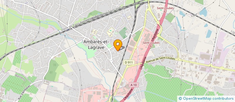 localisation de l'entreprise SCI MACLAREN  SAINT-VINCENT-DE-PAUL