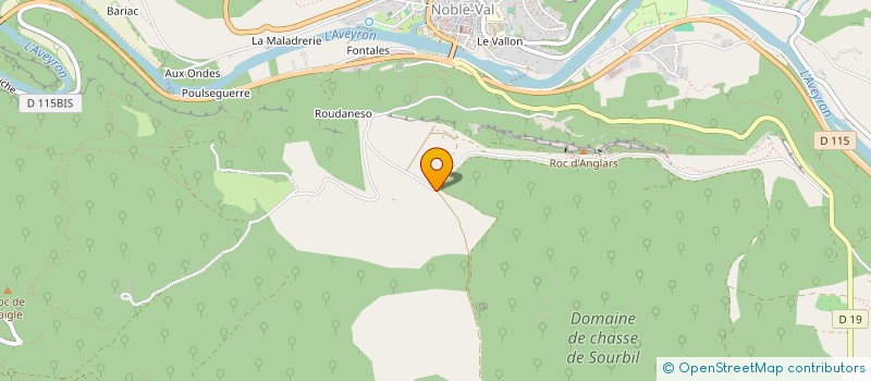 localisation de l'entreprise SCI MACLAU  SAINT-ANTONIN-NOBLE-VAL