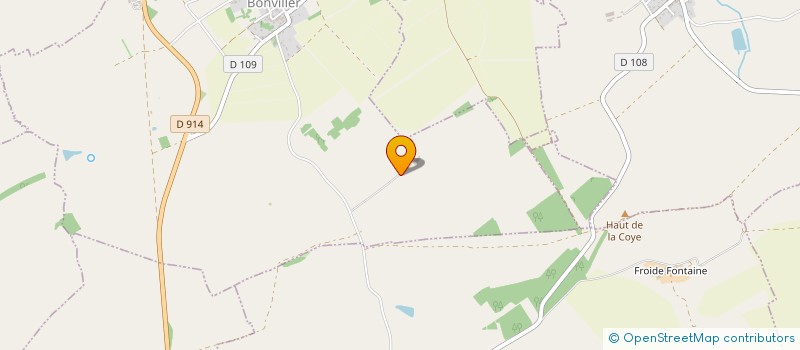 localisation de l'entreprise SCI MACLEM  BONVILLER