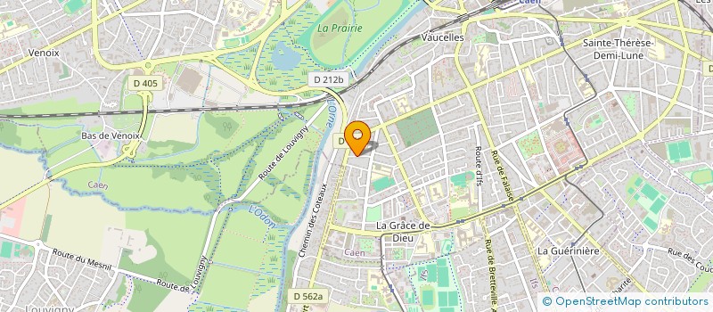 localisation de l'entreprise SCI MACLENA à CAEN