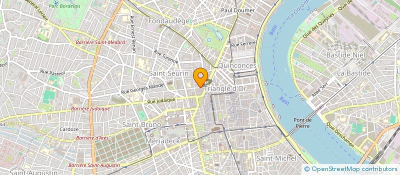 localisation de l'entreprise SCI MACLEOD  BORDEAUX