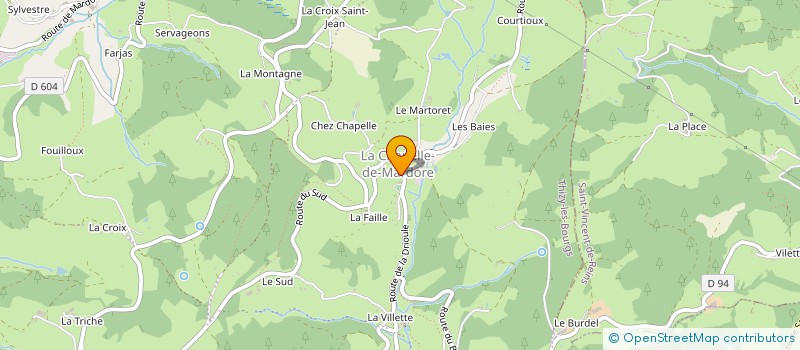 localisation de l'entreprise SCI MACLEPA'S  THIZY-LES-BOURGS