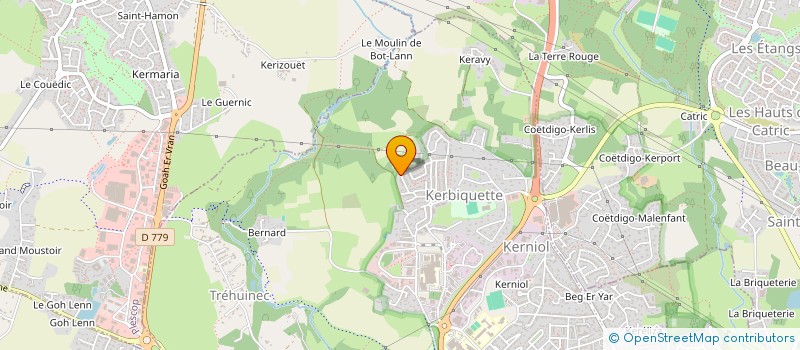 localisation de l'entreprise SCI MACMAJ à VANNES