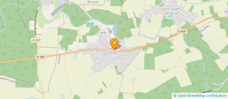 localisation de l'entreprise SCI MACO  LA CHAPELLE-GAUTHIER