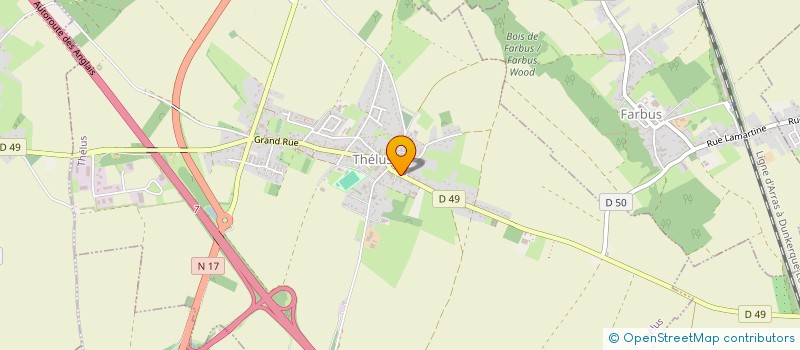 localisation de l'entreprise SCI MACO 4  THELUS