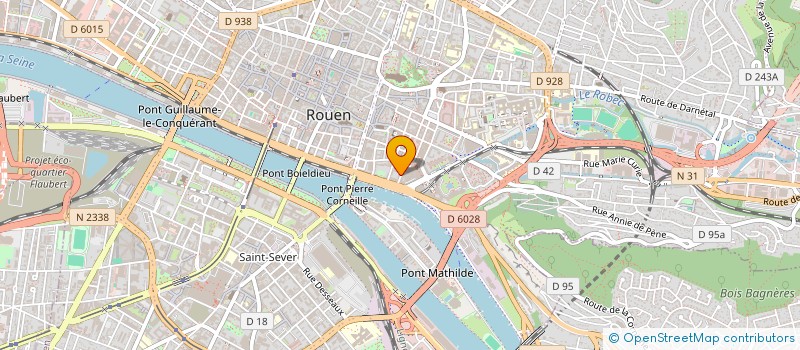 localisation de l'entreprise SCI MACO à ROUEN