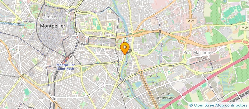 localisation de l'entreprise SCI MACO INVEST à MONTPELLIER