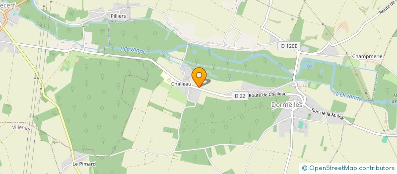 localisation de l'entreprise SCI MACOFRA  DORMELLES