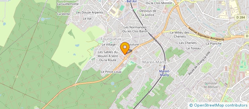 localisation de l'entreprise SCI MACOM4  SAINT-GERMAIN-EN-LAYE