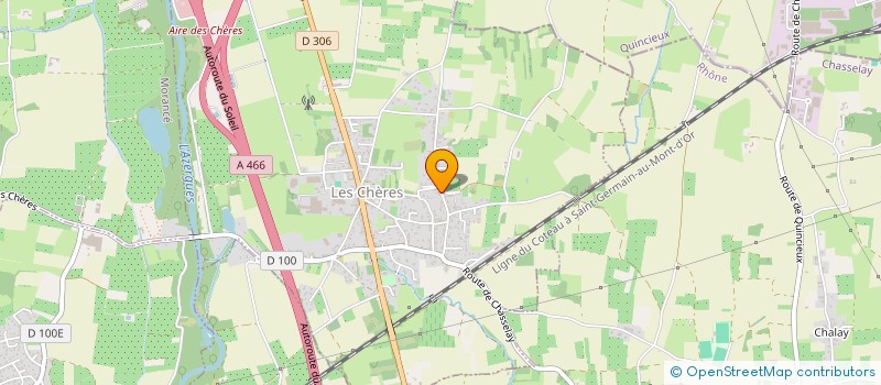 localisation de l'entreprise SCI MACON  LES CHERES