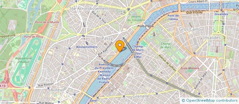 localisation de l'entreprise SCI MACOUBA 8EME  PARIS