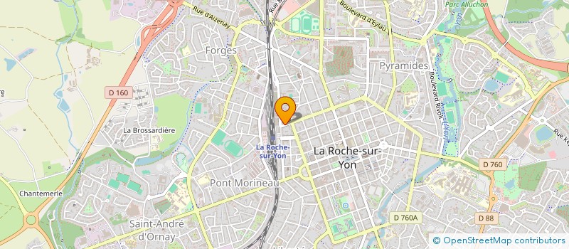 localisation de l'entreprise SCI MACPIL à LA ROCHE-SUR-YON