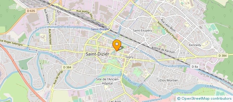 localisation de l'entreprise SCI MACRI à SAINT-DIZIER
