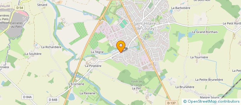 localisation de l'entreprise SCI MACRO BIG à MONTAIGU-VENDEE