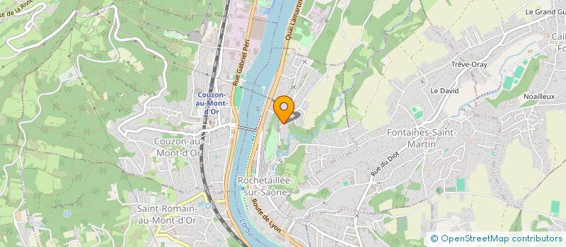 localisation de l'entreprise SCI MACRY  ROCHETAILLEE-SUR-SAONE