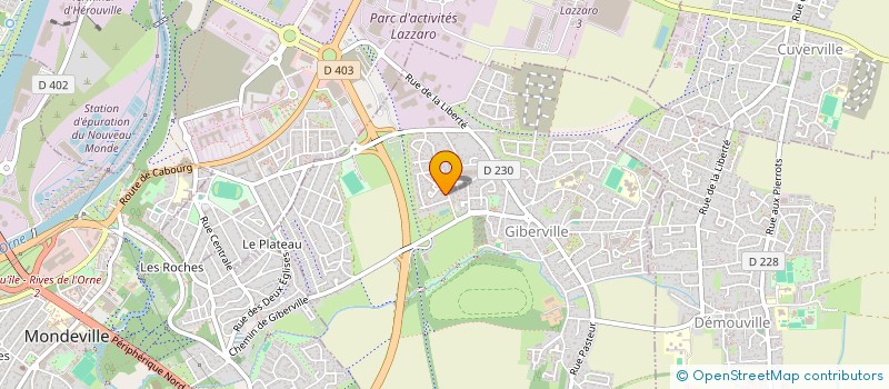 localisation de l'entreprise SCI MACSTEPH à GIBERVILLE