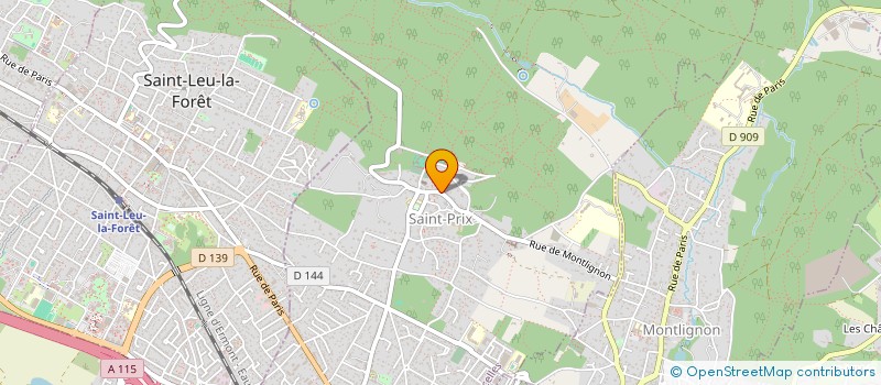 localisation de l'entreprise SCI MACUGNAGA à SAINT-PRIX