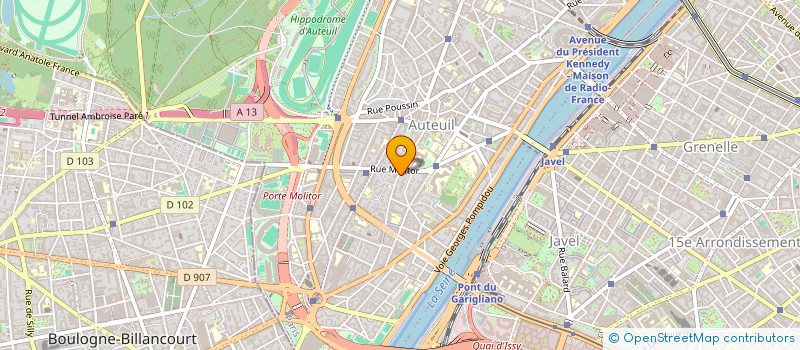 localisation de l'entreprise SCI MACUPE  PARIS