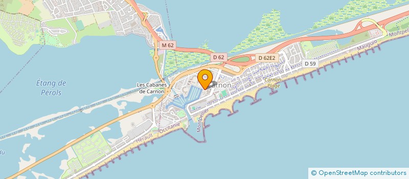 localisation de l'entreprise SCI MAD  PEROLS