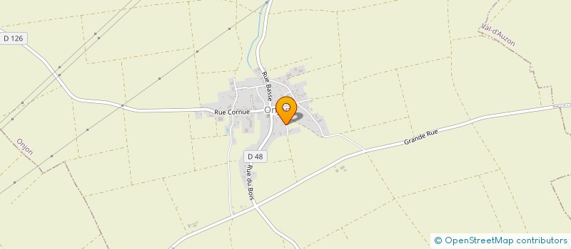 localisation de l'entreprise SCI MAD à ONJON