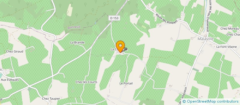 localisation de l'entreprise SCI MAD à BELLEVIGNE