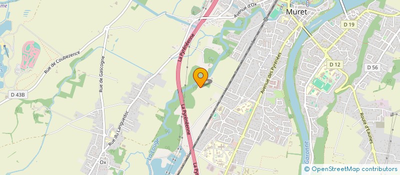 localisation de l'entreprise SCI MAD  MURET