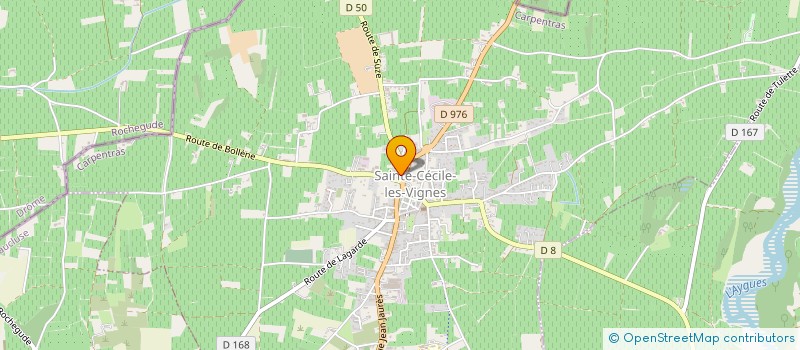 localisation de l'entreprise SCI MADA  SAINTE-CECILE-LES-VIGNES