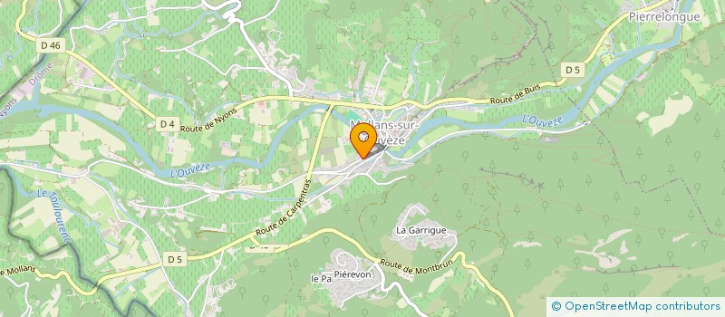 localisation de l'entreprise SCI MADACHRIS  MOLLANS-SUR-OUVEZE