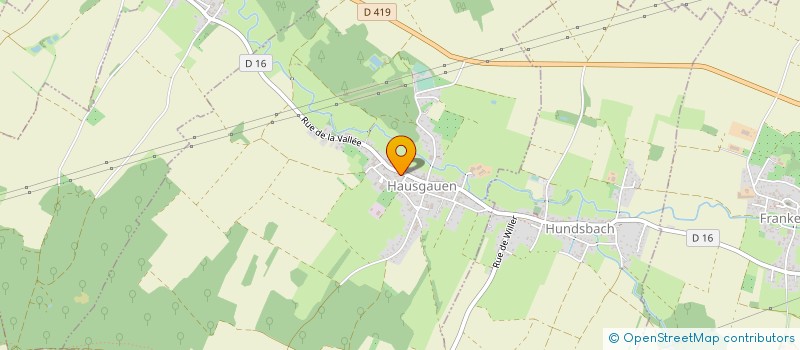 localisation de l'entreprise SCI MADALANDE  HAUSGAUEN