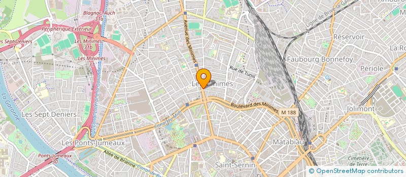 localisation de l'entreprise SCI MADAM à TOULOUSE