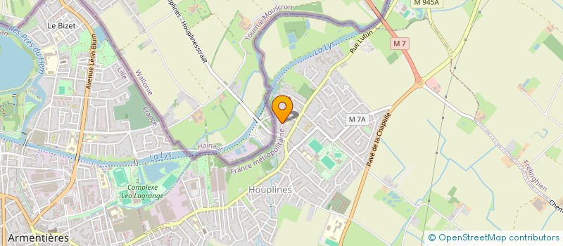 localisation de l'entreprise SCI MADAME JOLY  HOUPLINES