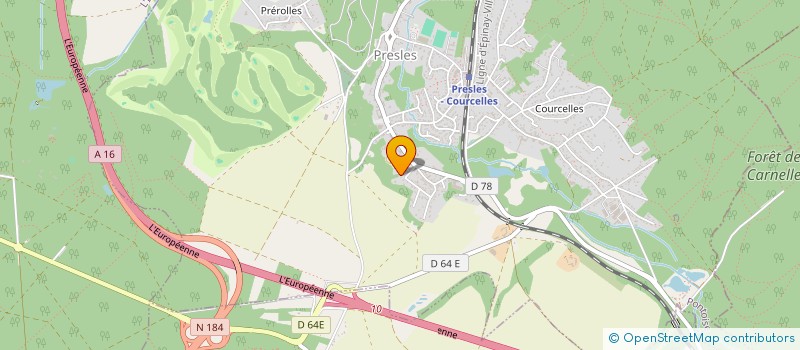 localisation de l'entreprise SCI MADAME LES BOIS D'ANISPI à PRESLES