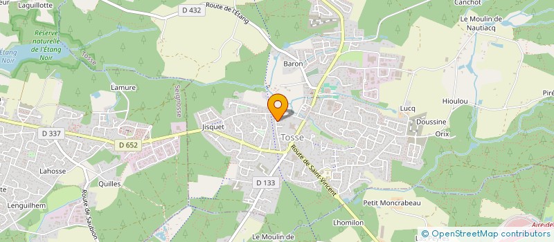 localisation de l'entreprise SCI MADAN III  SAINT-VINCENT-DE-TYROSSE