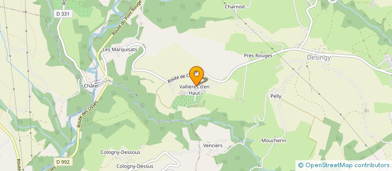 localisation de l'entreprise SCI MADAVAL  DESINGY