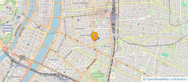 localisation de l'entreprise SCI MADAX  LYON