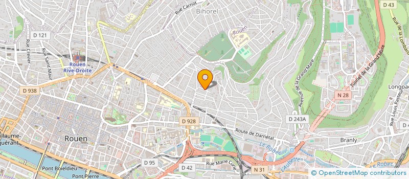 localisation de l'entreprise SCI MADDEL à ROUEN