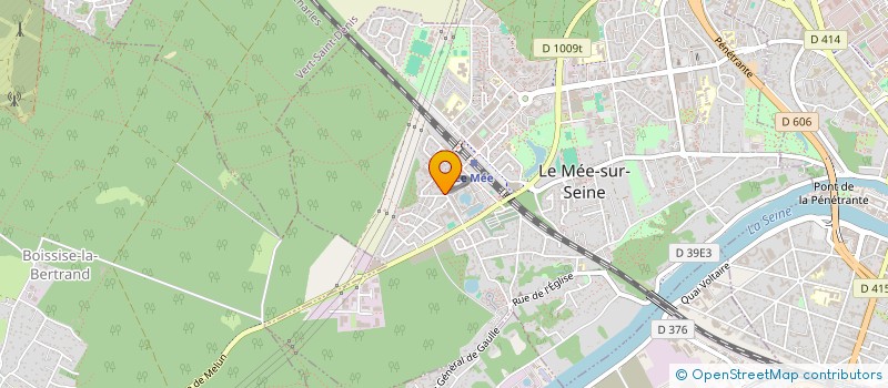 localisation de l'entreprise SCI MADDIMCHETTY SOUBARAW SYAMALA AND SONS  LE MEE-SUR-SEINE