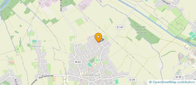 localisation de l'entreprise SCI MADDY  GONDECOURT