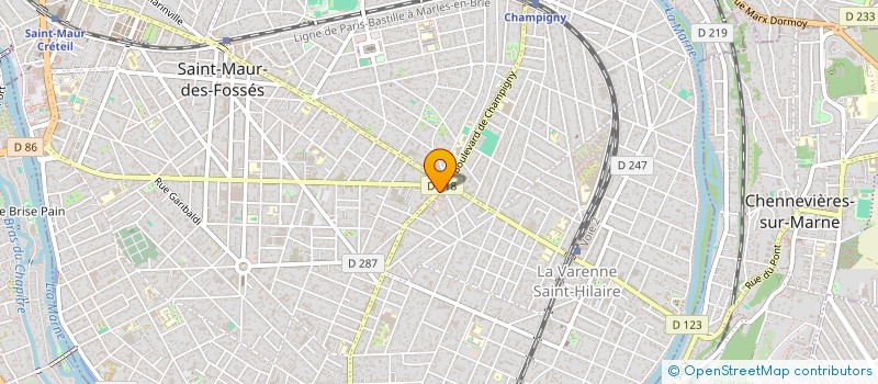 localisation de l'entreprise SCI MADE à SAINT-MAUR-DES-FOSSES