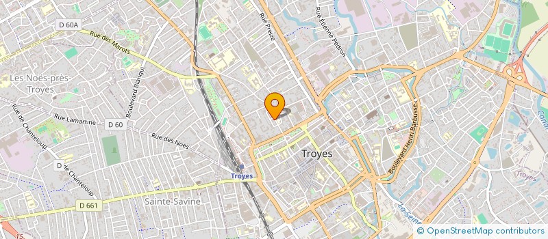 localisation de l'entreprise SCI MADE à TROYES