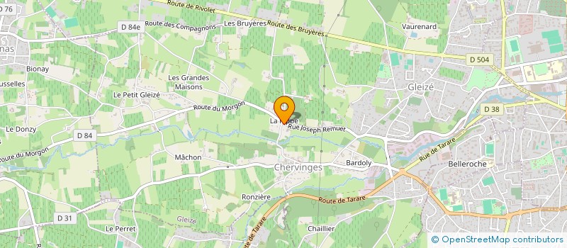 localisation de l'entreprise SCI MADE IN HOME  GLEIZE